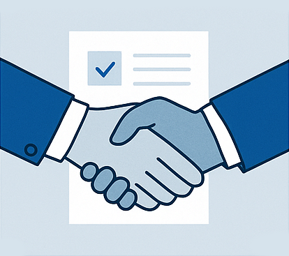 Abstract handshake over approved offer — Offer Assist
